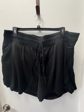 Livi Active Black Women's Athletic Shorts with Drawstring